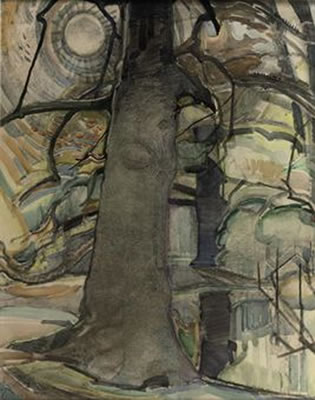 A Birch Tree by Herman Kruyder - Auction record, sale price, and art valuation. Compare with similar artists and explore comparable artworks.