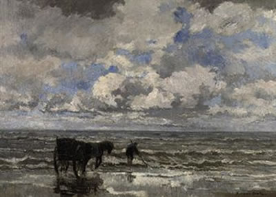 A Shell-Fisher in the Surf