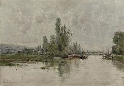 Bords de la Seine-Environs de Vernon: The River Seine near Vernon, France