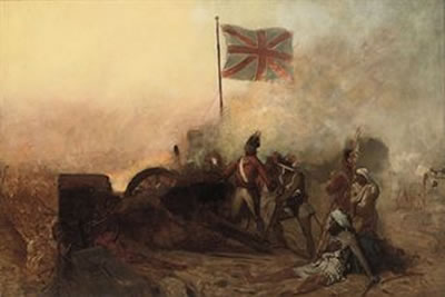 The English Infantry at war by Louis Kolitz - Auction record, sale price, and art valuation. Compare with similar artists and explore comparable artworks.