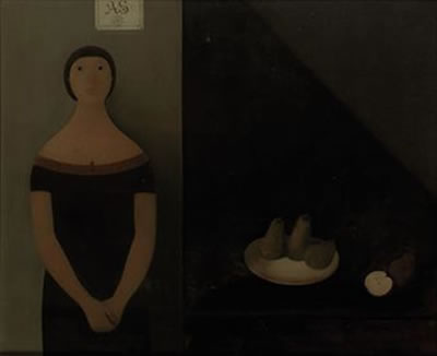 Girl in interior by Karel Wiggers - Auction record, sale price, and art valuation. Compare with similar artists and explore comparable artworks.