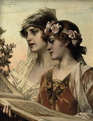 The duet by Conrad Kiesel - Auction record, sale price, and art valuation. Compare with similar artists and explore comparable artworks.