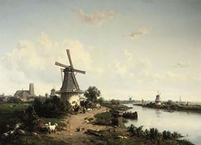 Daily activities near a stream in summer by Leon Francois Antoine Fleury - Auction record, sale price, and art valuation. Compare with similar artists and explore comparable artworks.
