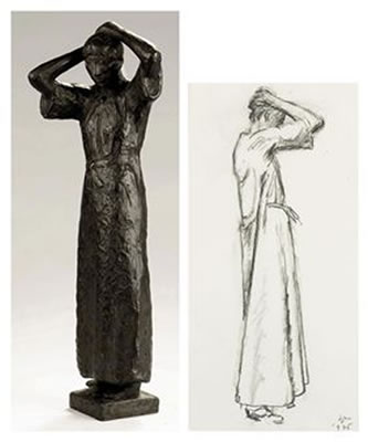 Sample artwork by Han Wezelaar (1901 - 1984), known for sculpture - View similar artists and auction records