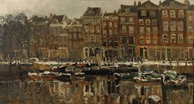 Zuidblaak te Rotterdam: a view of the Zuidblaak in winter, Rotterdam by Johann Hendrick van Mastenbroek - Auction record, sale price, and art valuation. Compare with similar artists and explore comparable artworks.