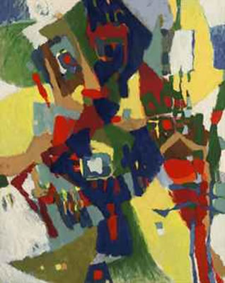 Sample artwork by Frieda Hunziker (1908 - 1966), known for painting - View similar artists and auction records