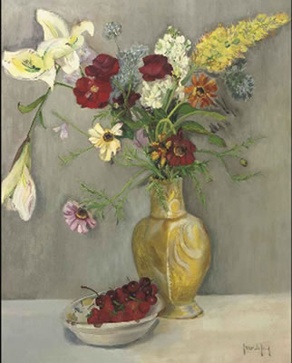 Still life with summer flowers