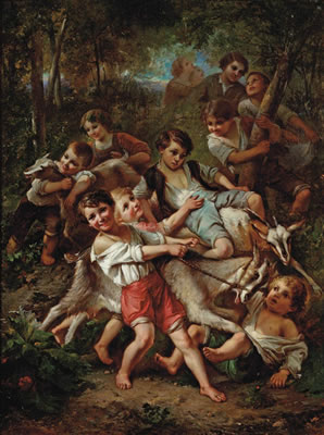 The steeple chase by Francois Louis Lanfant de Metz - Auction record, sale price, and art valuation. Compare with similar artists and explore comparable artworks.