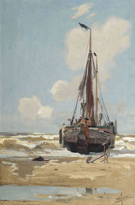 Sample artwork by Hendrik Willebrord Jansen (1855 - 1908), known for painting - View similar artists and auction records