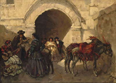 Festivities in a Spanish village by Willem Hendrik van der Nat - Auction record, sale price, and art valuation. Compare with similar artists and explore comparable artworks.