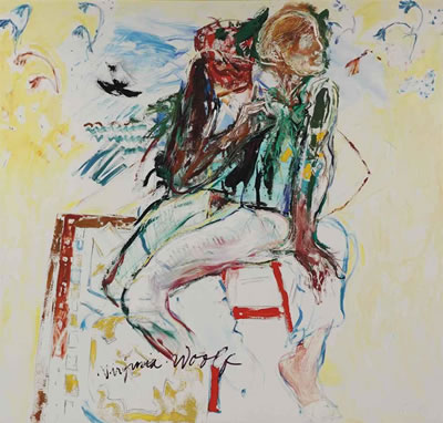 Virginia Woolf by Paul de Lussanet - Auction record, sale price, and art valuation. Compare with similar artists and explore comparable artworks.