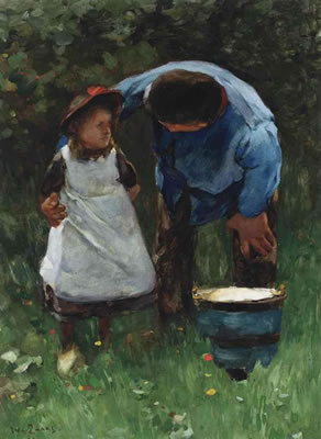 Father and daughter