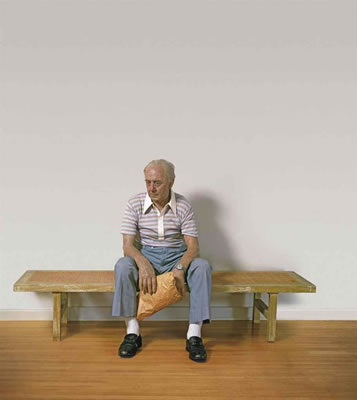 Man on a bench by Duane Hanson - Auction record, sale price, and art valuation. Compare with similar artists and explore comparable artworks.