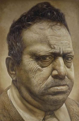 Grande volto di uomo no 1