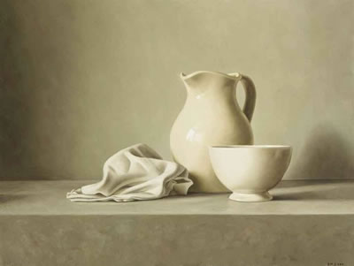 Still life in white
