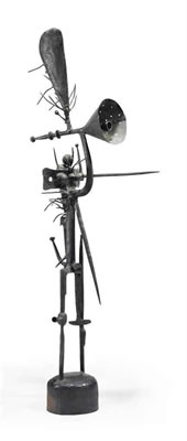 Sample artwork by Shinkichi Tajiri (1923 - 2009), known for sculptor-assemblage, drawing - View similar artists and auction records
