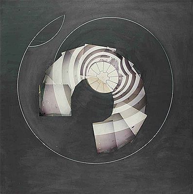 Sample artwork by Jan Dibbets (Born 1941), known for photography, painting, teaching - View similar artists and auction records