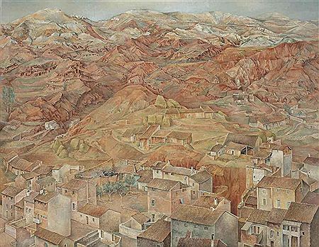 View of Teruel, Spain by Wim (Wiljtze) Gerrit Carel Schuhmacher - Auction record, sale price, and art valuation. Compare with similar artists and explore comparable artworks.