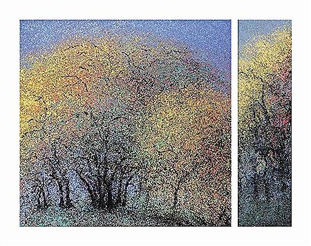 Herfst einde Gooi gelegen (diptych) (2)