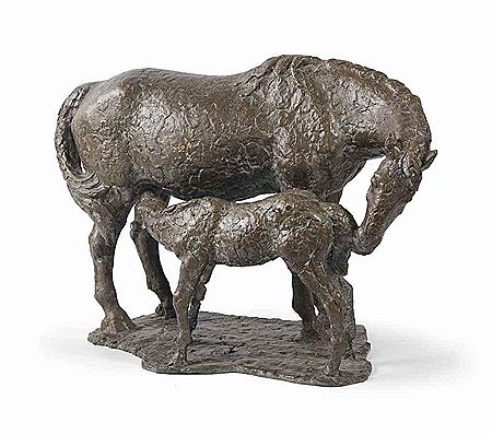 Mare and foal
