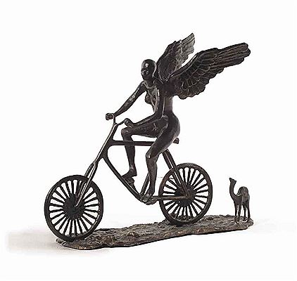 Peace rider with a camel by Motti Mizrachi - Auction record, sale price, and art valuation. Compare with similar artists and explore comparable artworks.