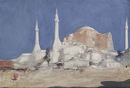 Sample artwork by Marius Alexander Jacques Bauer (1867 - 1932), known for impressionist painting, etching, lithography, photography - View similar artists and auction records