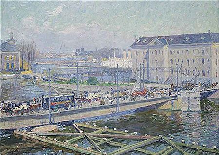 A view of the Arsenal, Amsterdam