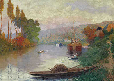 A summer afternoon on the river