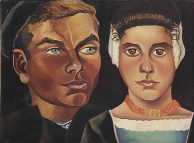 Boerenpaar by Charley Annie Caroline Toorop - Auction record, sale price, and art valuation. Compare with similar artists and explore comparable artworks.