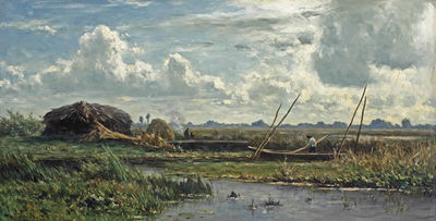 The reed cutters, Kortenhoef