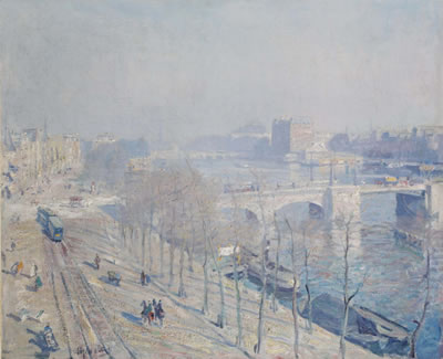 A view of the Amstel, Amsterdam