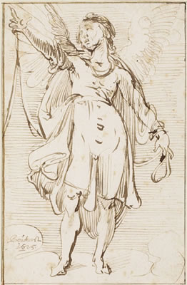 An angel by Jan Philipsz Bouckhorst - Auction record, sale price, and art valuation. Compare with similar artists and explore comparable artworks.