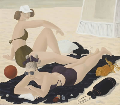Women on the beach