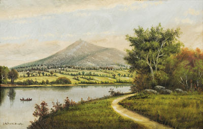 Mt. Holyoke from The Connecticut River