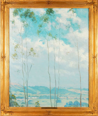 Sample artwork by Alexander Robertson James (1890 - 1946), known for portrait, figure and landscape painting - View similar artists and auction records