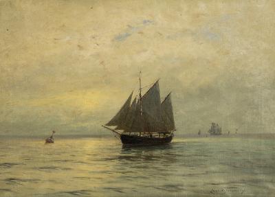 A sailing vessel