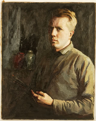 Portrait of Frederick Sisson: "Self Portrait"