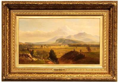 Sample artwork by Benjamin Champney (1817 - 1907), known for mountain landscape, portrait and still-life paintings - View similar artists and auction records