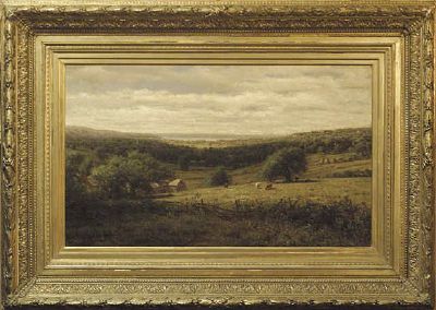 Highlands of the Hudson by John Bunyan Bristol - Auction record, sale price, and art valuation. Compare with similar artists and explore comparable artworks.