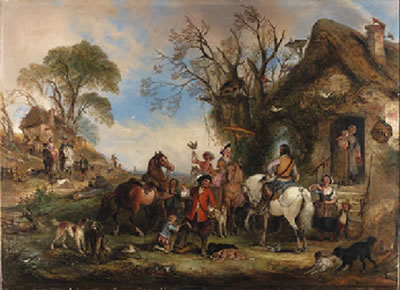 A Hawking Party by Henry Andrews - Auction record, sale price, and art valuation. Compare with similar artists and explore comparable artworks.