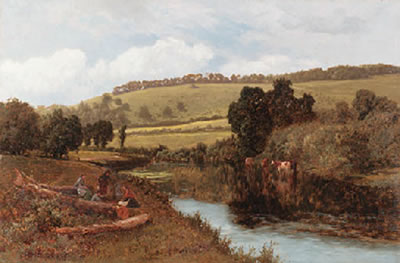 Sample artwork by Edward Henry Holder (1847 - 1922), known for painting - View similar artists and auction records