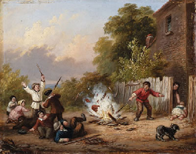 An Explosion; and A Drenching (pair)