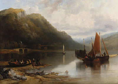 Fishing boats, Loch Fyne by Edmund Thornton Crawford - Auction record, sale price, and art valuation. Compare with similar artists and explore comparable artworks.