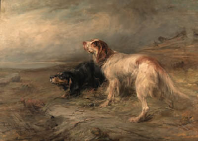 The setters, Gordon and Laverock