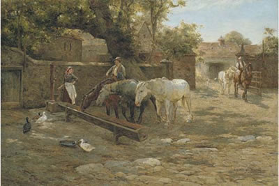 Sample artwork by Harold Joseph Swanwick (1866 - 1929), known for painting - View similar artists and auction records