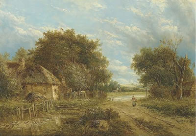 A country road by Joseph Thors - Auction record, sale price, and art valuation. Compare with similar artists and explore comparable artworks.