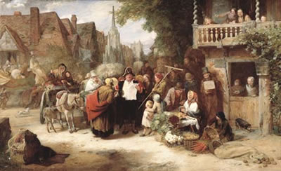 Market Day, the arrival of the Hippodrome