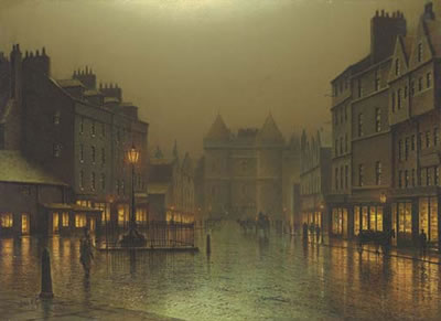 The Royal Mile, Edinburgh: the approach to Holyrood Palace by Louis Grimshaw - Auction record, sale price, and art valuation. Compare with similar artists and explore comparable artworks.