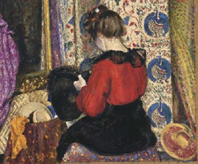 Modiste by Georges Lemmen - Auction record, sale price, and art valuation. Compare with similar artists and explore comparable artworks.