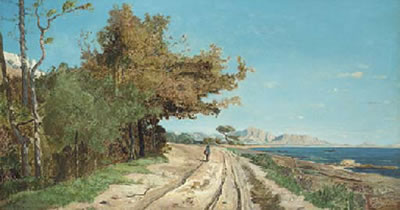 Route au bord de la Méditerranée, près de Marseille by Paul Guigou - Auction record, sale price, and art valuation. Compare with similar artists and explore comparable artworks.